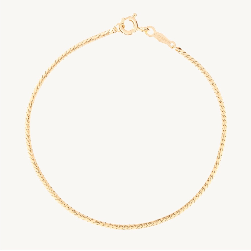 Catbird 14k Gold Swimming Pool Bracelet